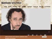 Tablet Screenshot of marianvojtko.com